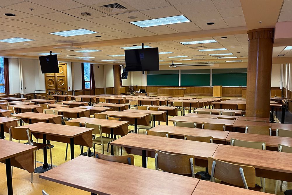 Salle de classe du pavillon Abitibi-Price