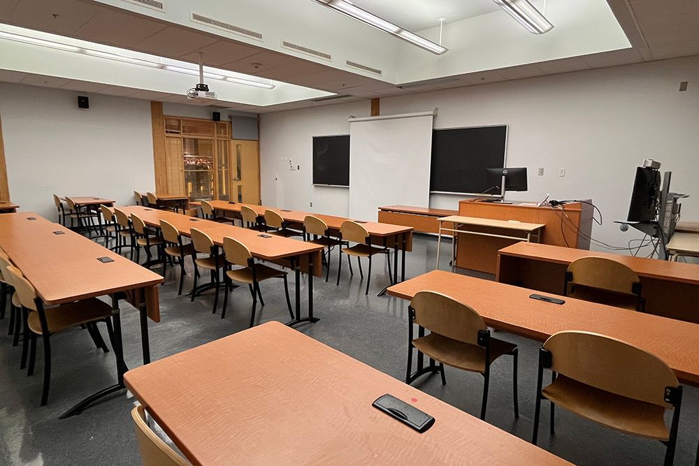 Salle de classe du pavillon Gene-H.-Kruger