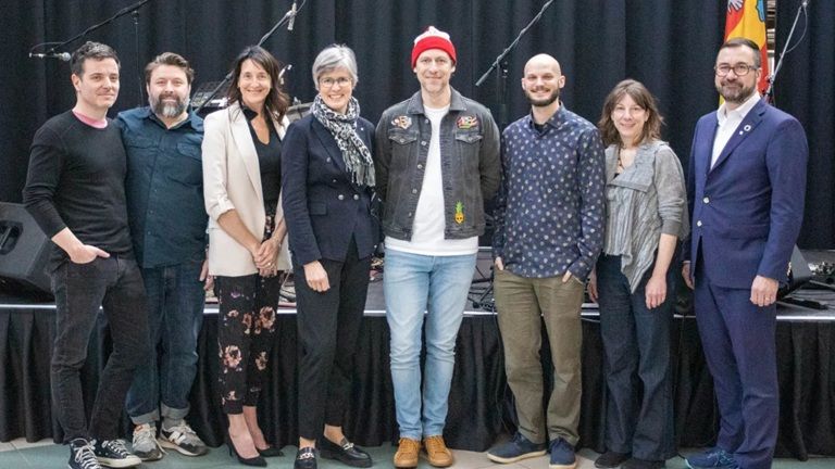 Personnes participantes au lancement de la Campagne communauté universitaire ULaval